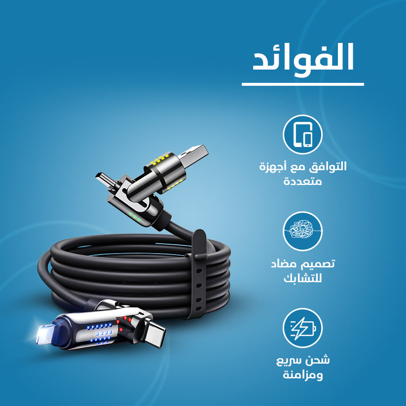 4 in 1 Charging Cable
