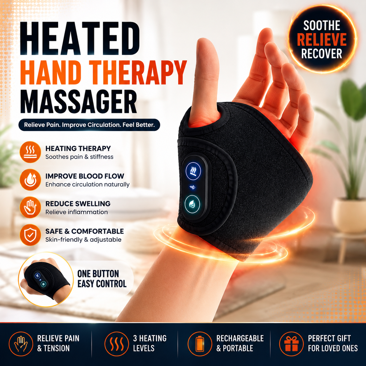 Hand Therapy Massager Band