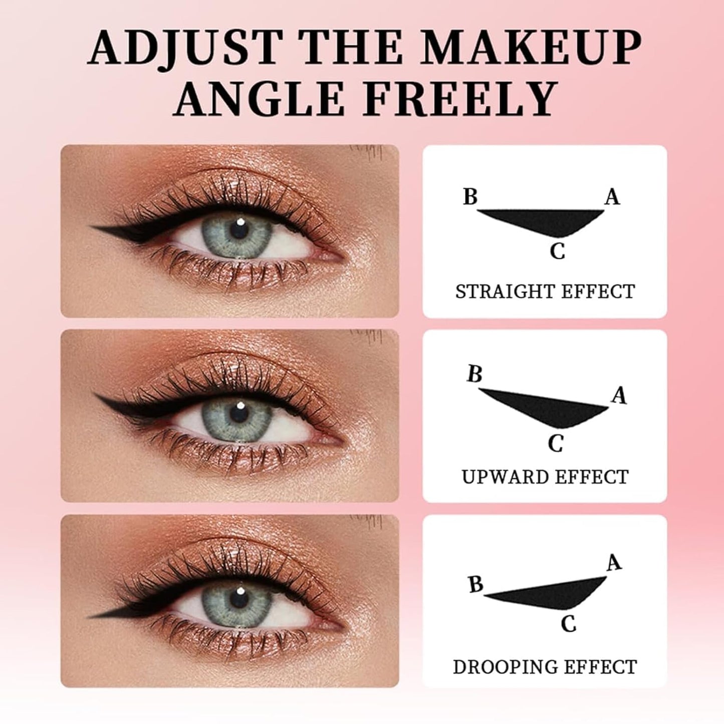 Rotatable Eyeliner Stamp Pen