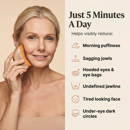 Guasha Lymphatic Contour Face Brush