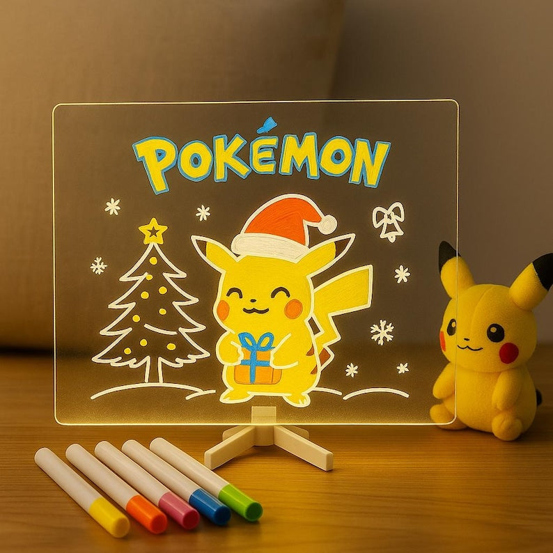 لوحة رسم مضيئة بألوان LED